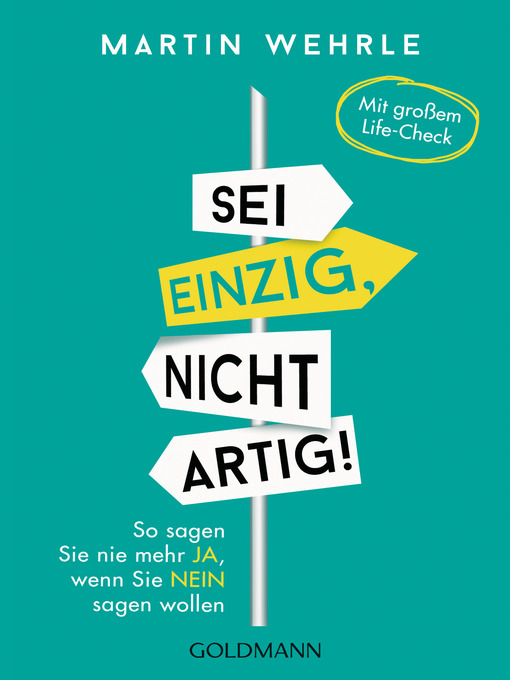 Title details for Sei einzig, nicht artig! by Martin Wehrle - Available